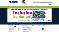 Desktop Screenshot of pano.org